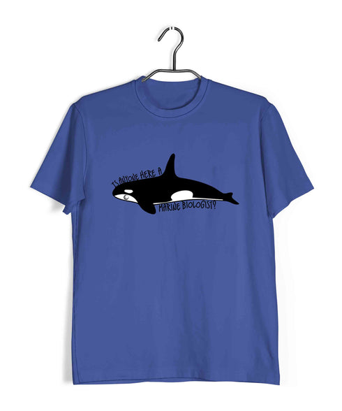 4 GEORGE COSTANZA Marine Biologist TV Series Casual Graphic Printed T-Shirt for Men